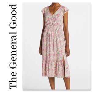 The General Good Pink Floral Dress